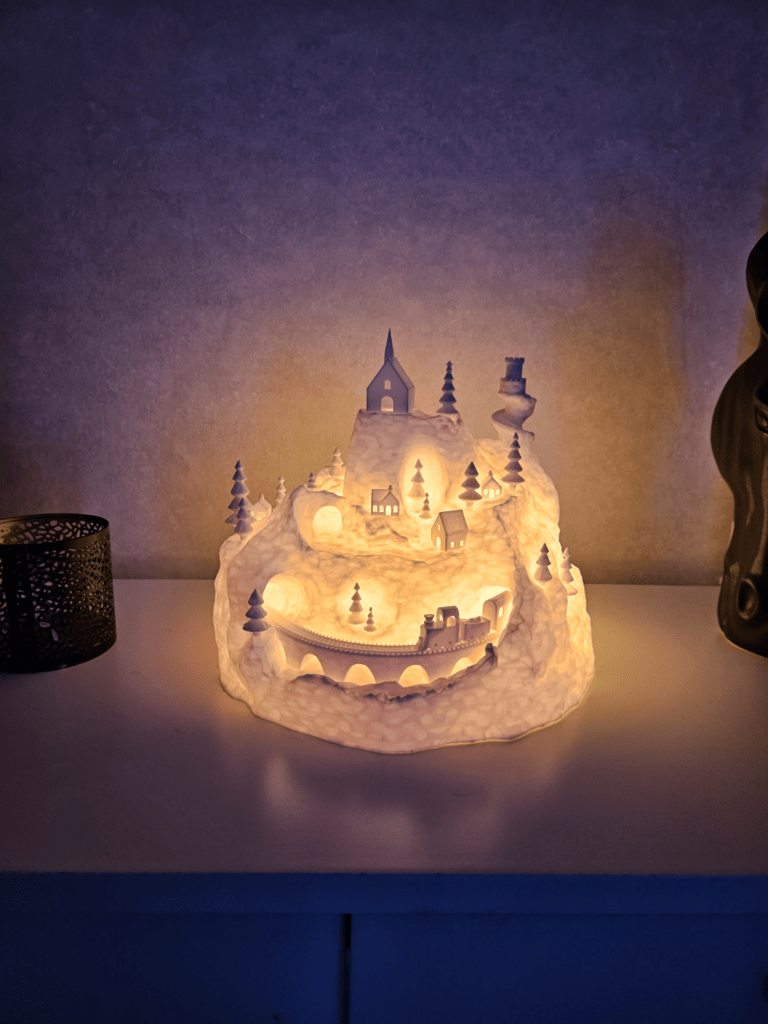 Коледно Селце със Светлини