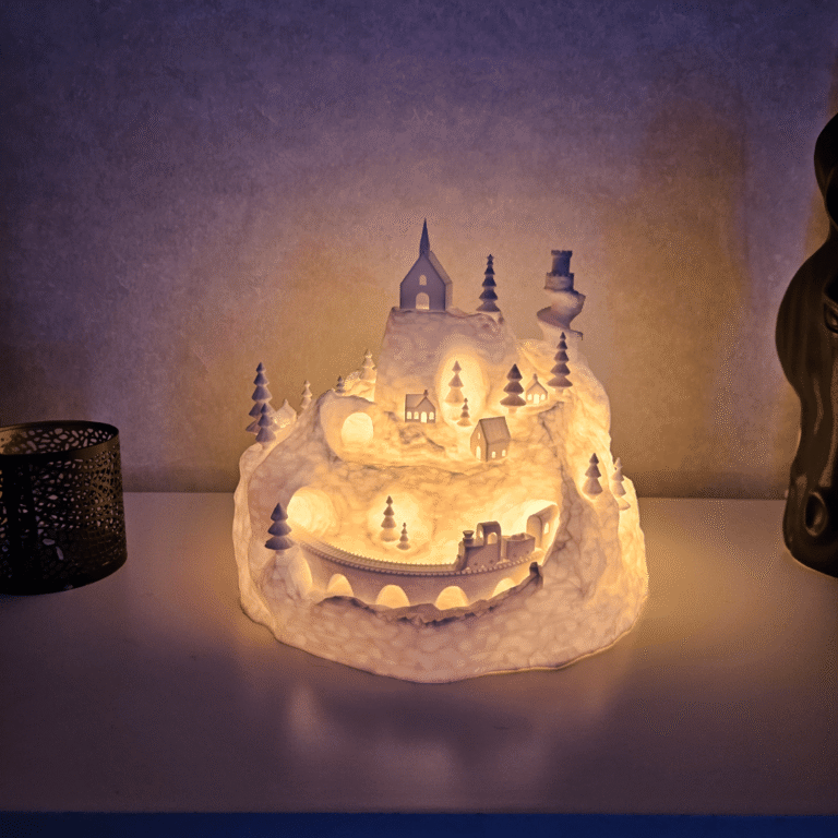 Коледно Селце със Светлини