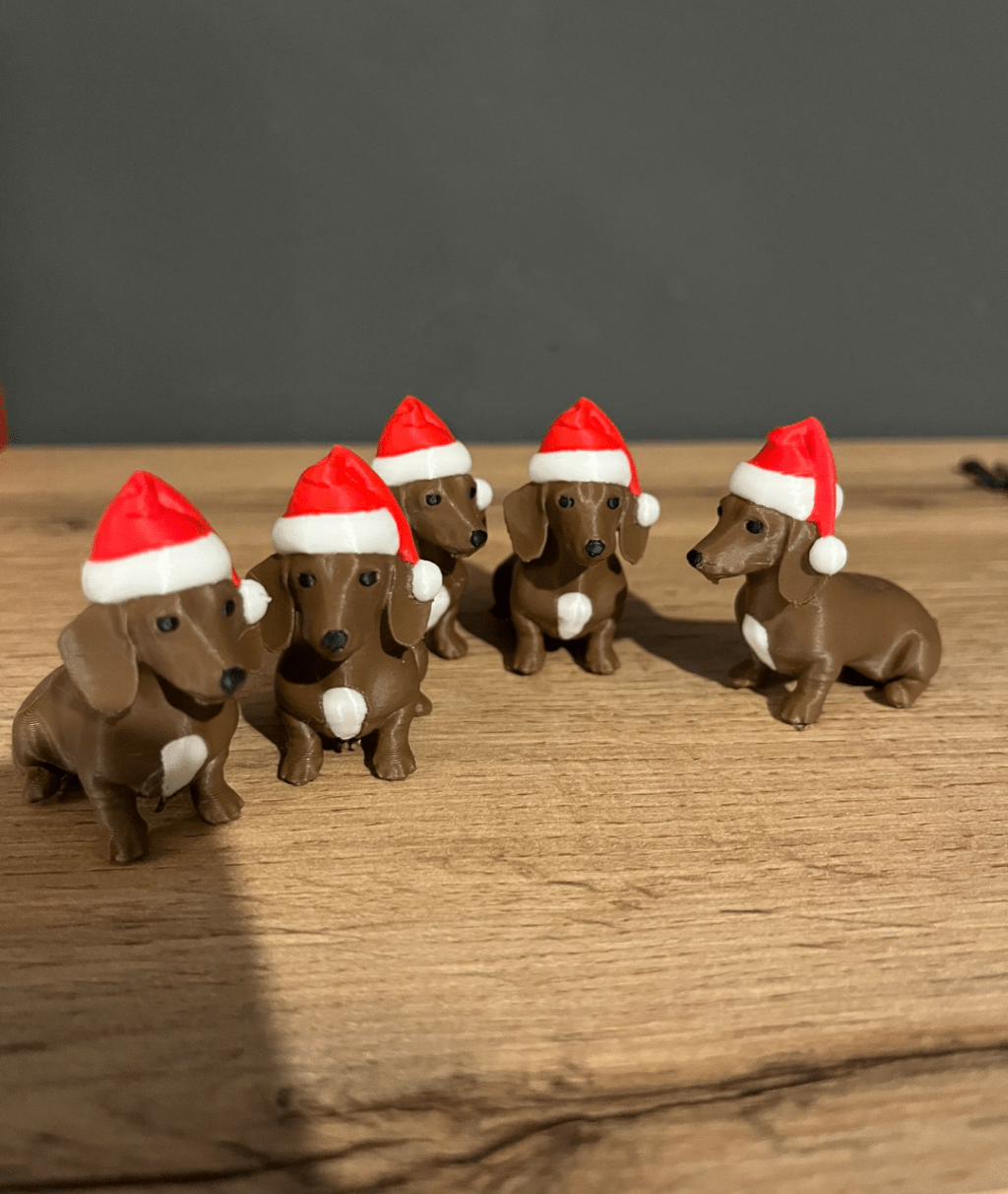 Коледно кученце Дакел