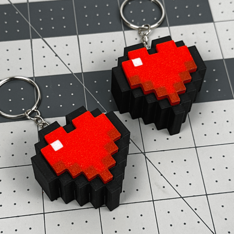 Ключодържател Сърце Minecraft