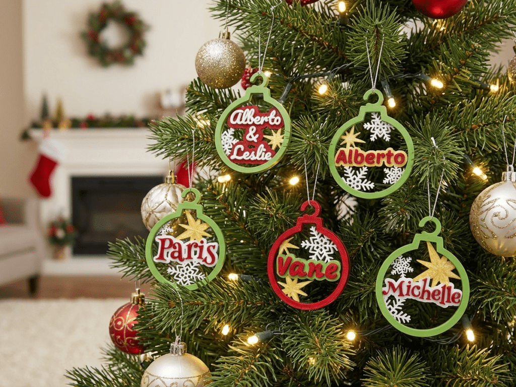 Персонализирана Коледна Топка