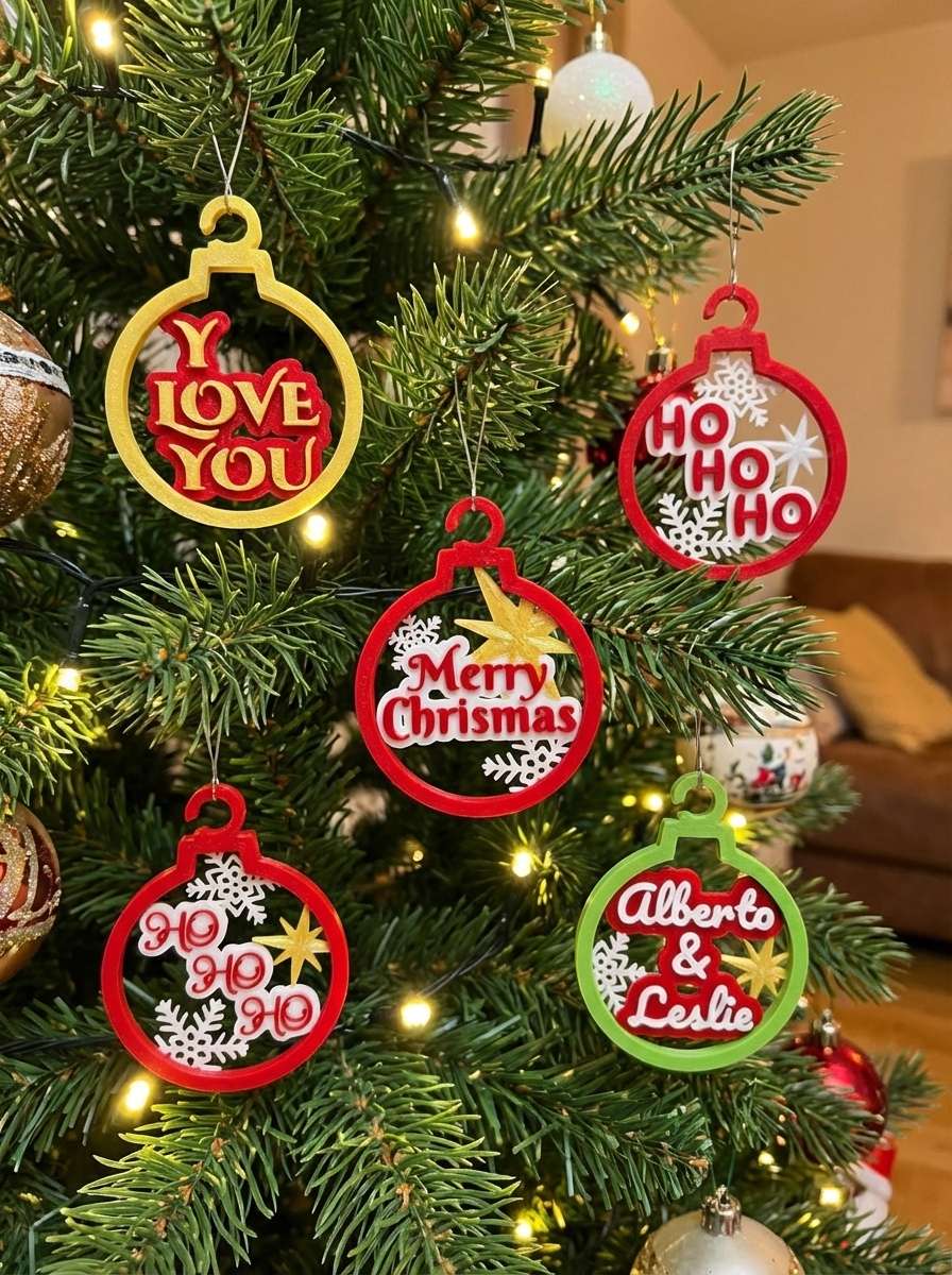 Персонализирана Коледна Топка