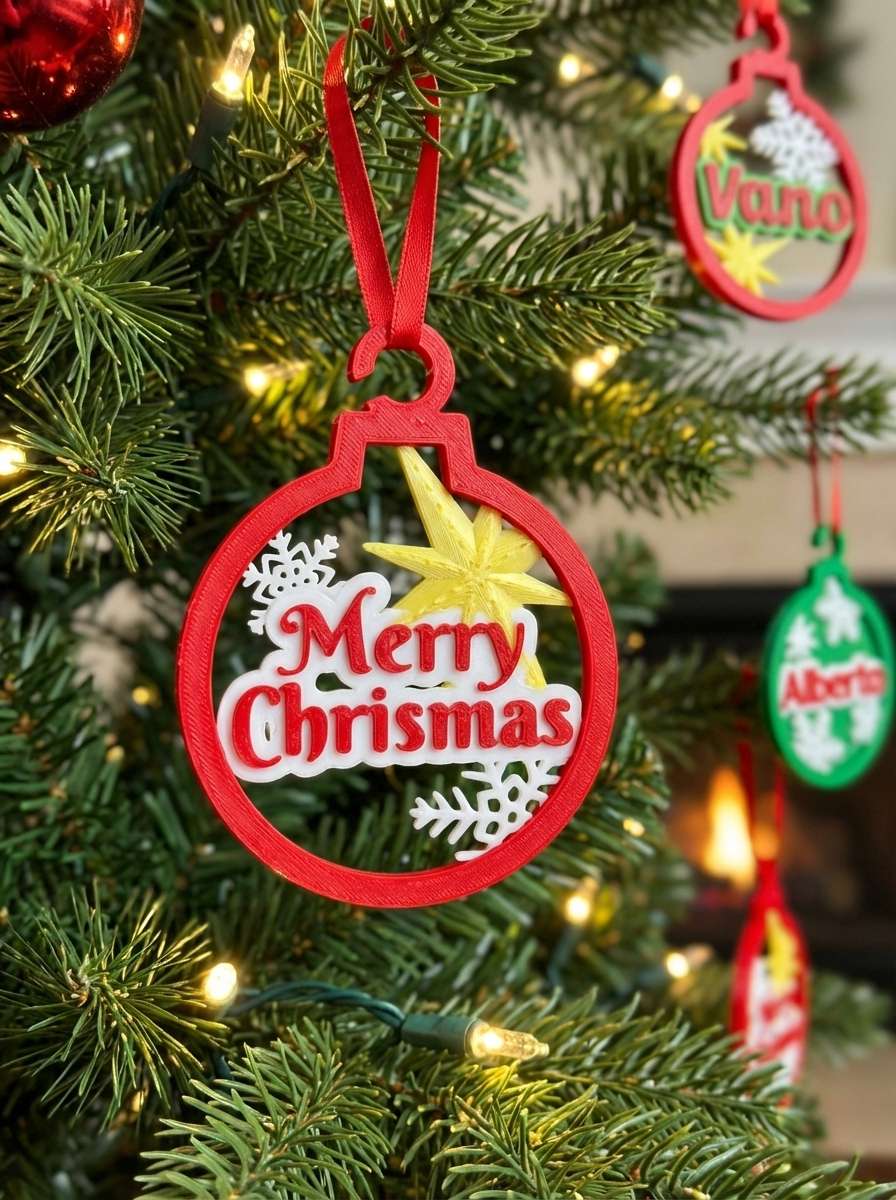 Персонализирана Коледна Топка