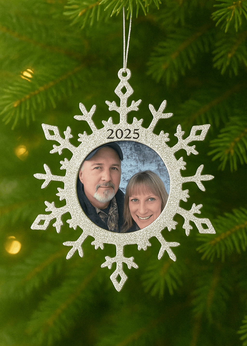 Коледна Украса със снимка