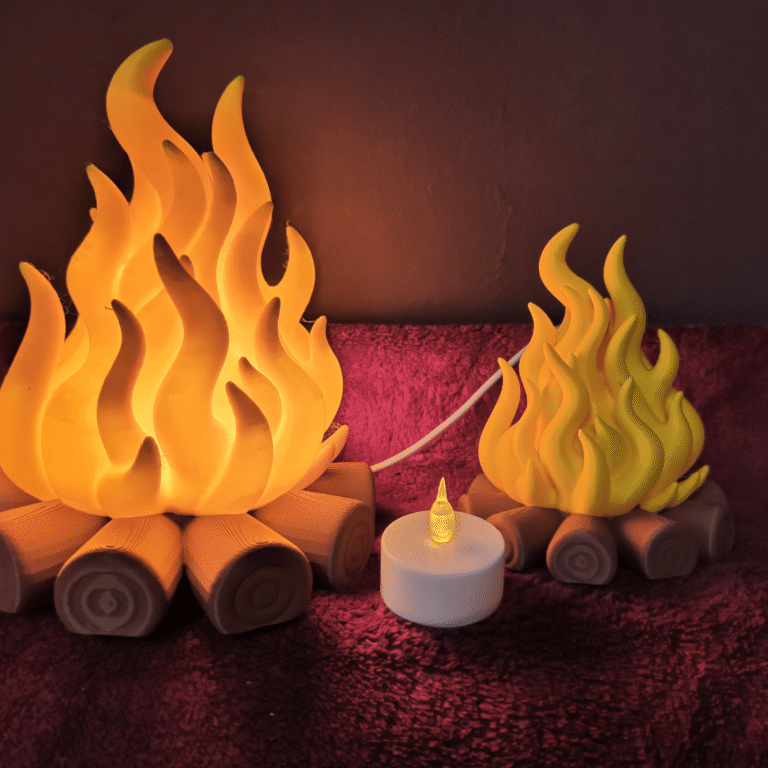 Къмпинг Лампа Огън