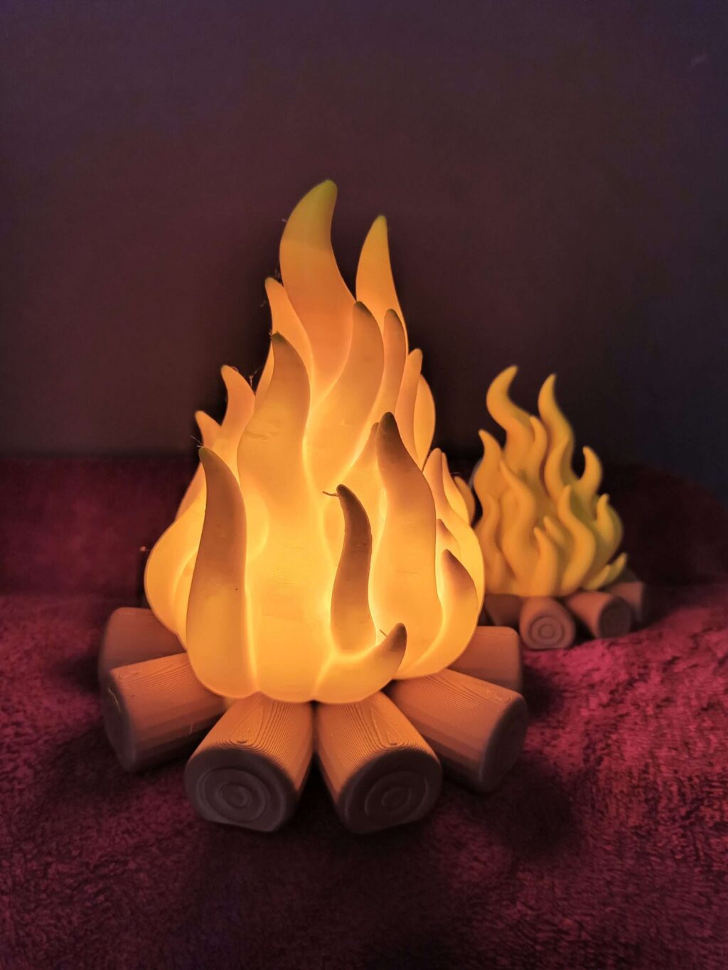 Къмпинг Лампа Огън