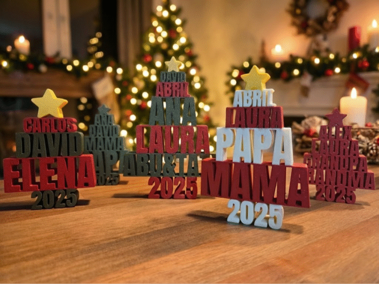 Коледно Дърво с Имена