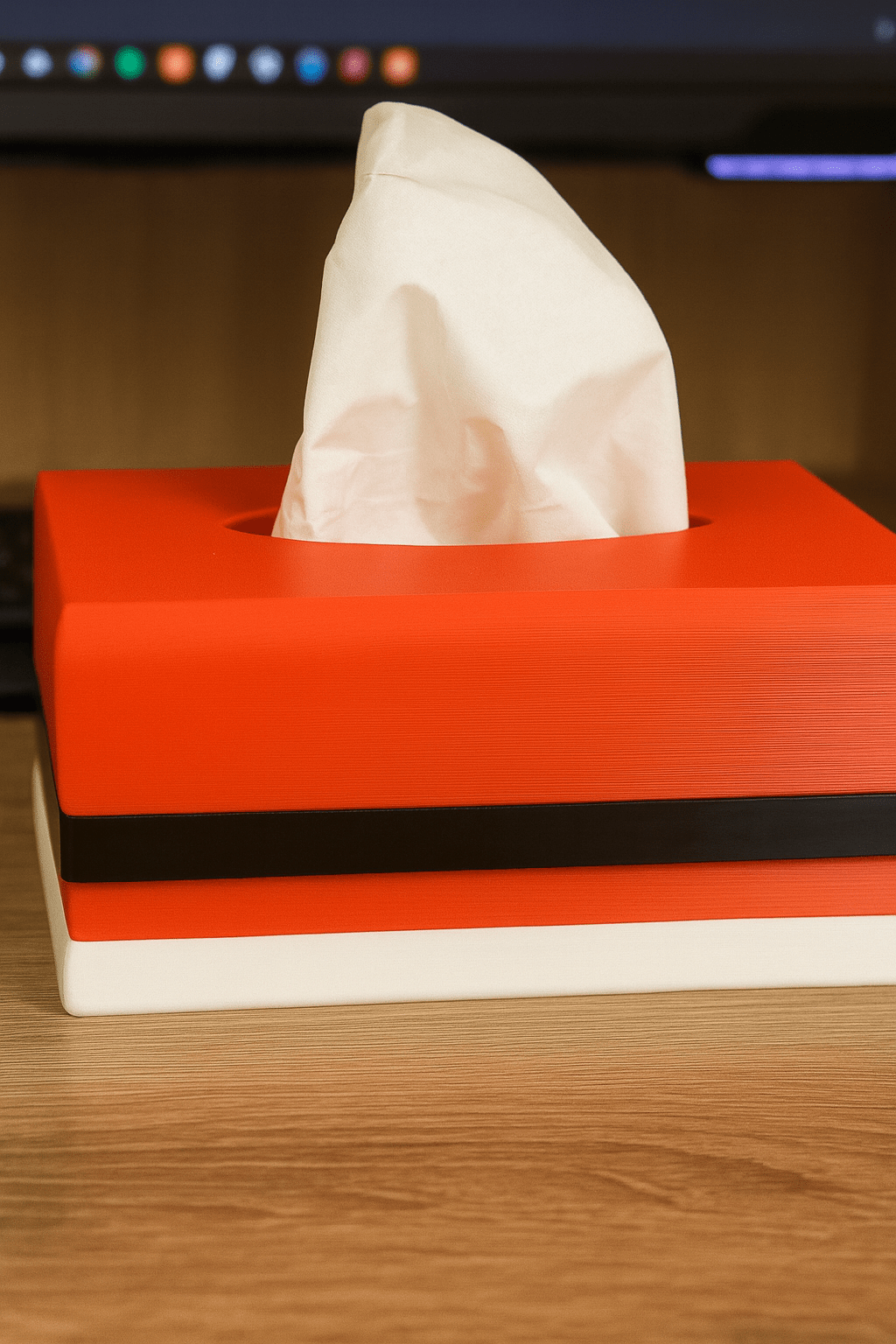 Коледна Кутия за Кърпички