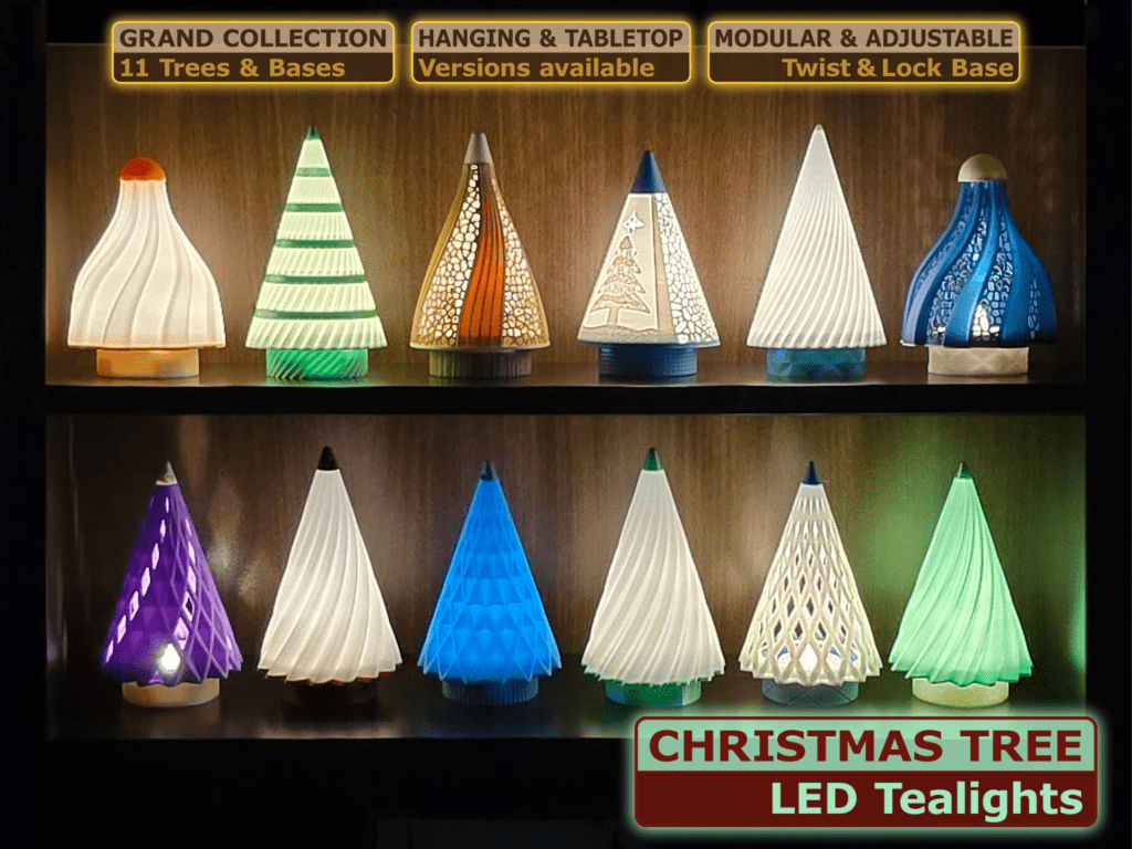 Коледни LED Свещници Коледни LED Свещници