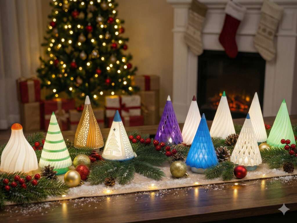 Коледни LED Свещници Коледни LED Свещници