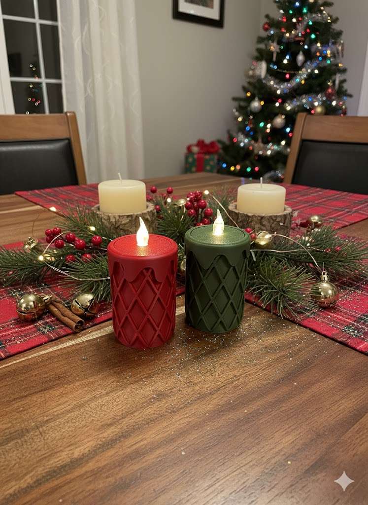 Коледна LED Свещ Коледна LED Свещ