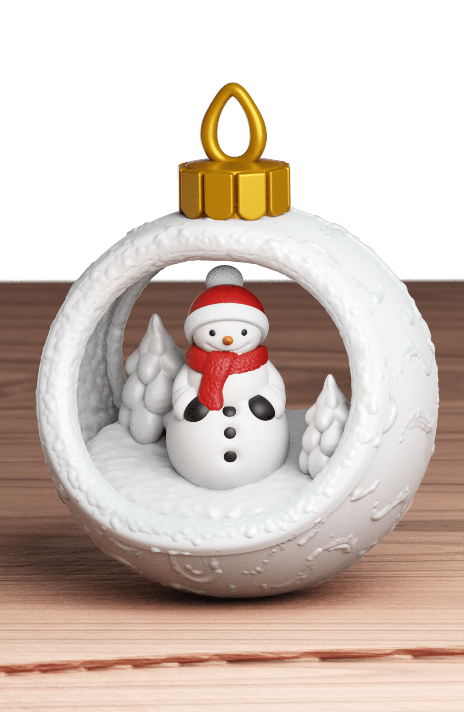 Bauble 10 Коледна топка приказка