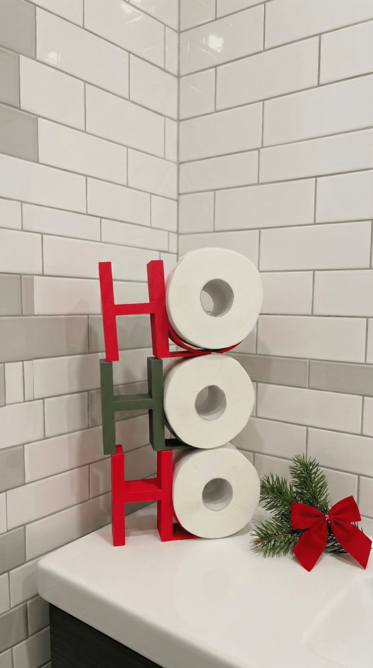 Коледна Поставка за Хартия