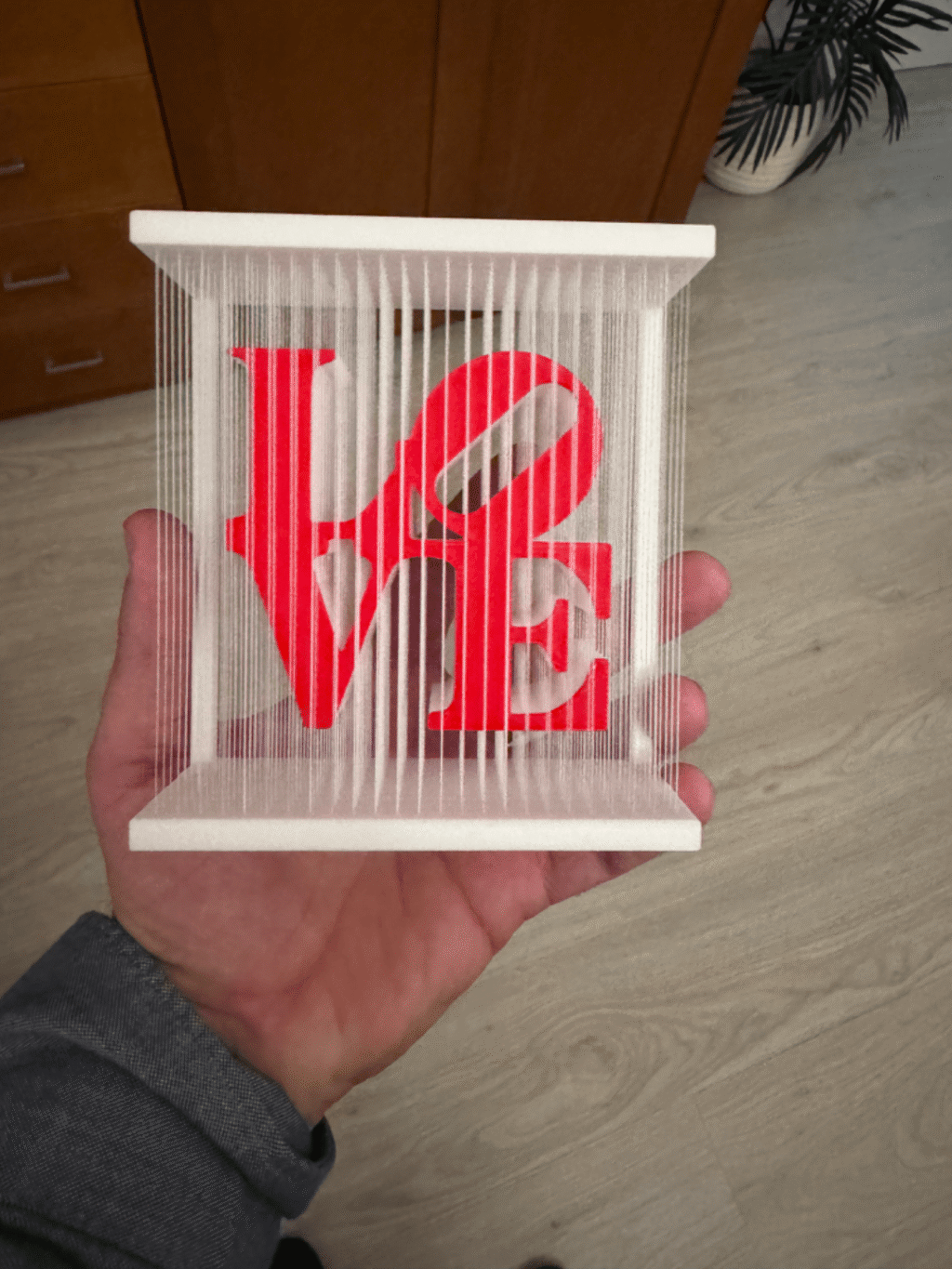 Надпис Любов