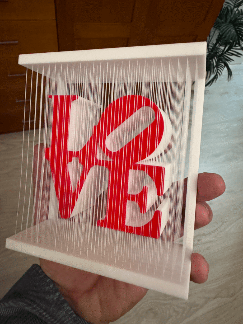 Надпис Любов