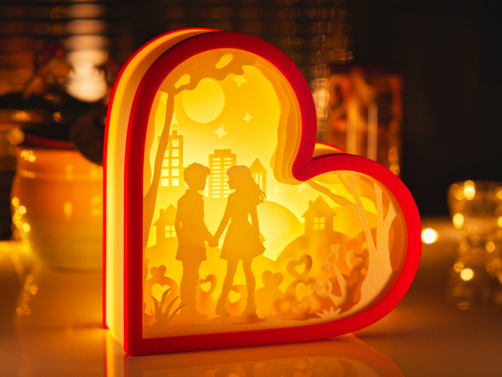 Декоративна Кутия Сърце