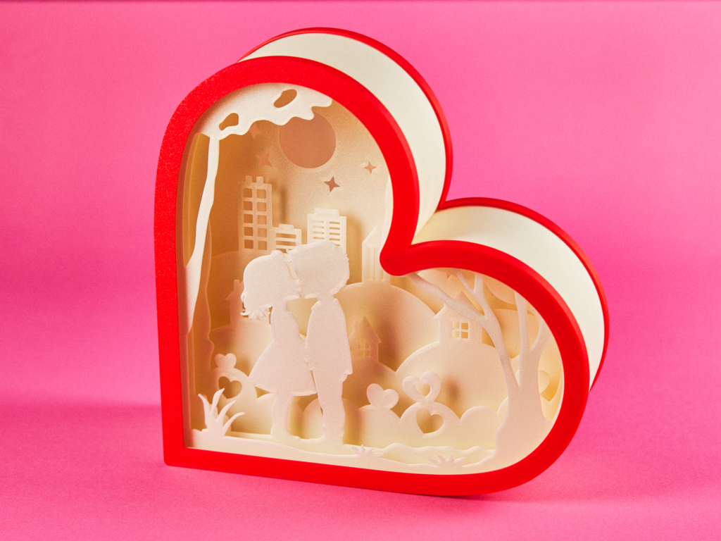 Декоративна Кутия Сърце