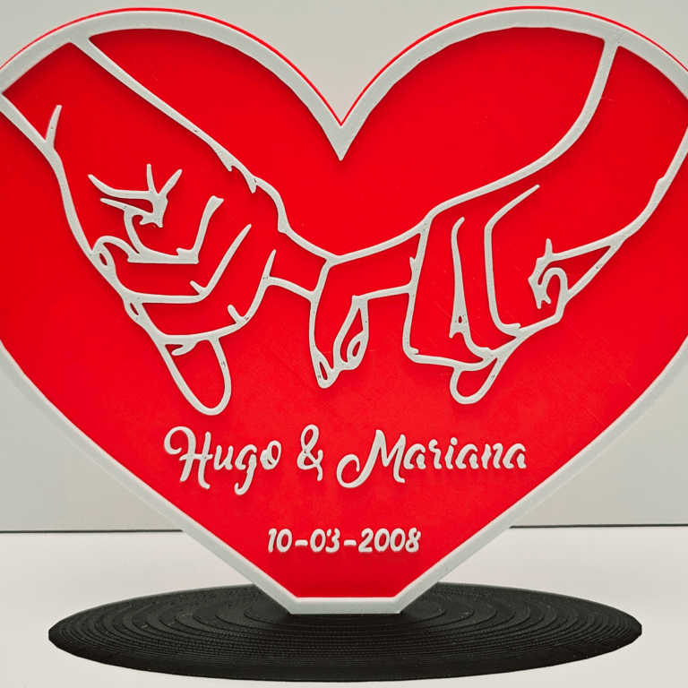 Персонализирано Сърце Валентин