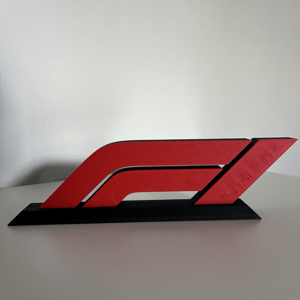 Надпис Формула 1